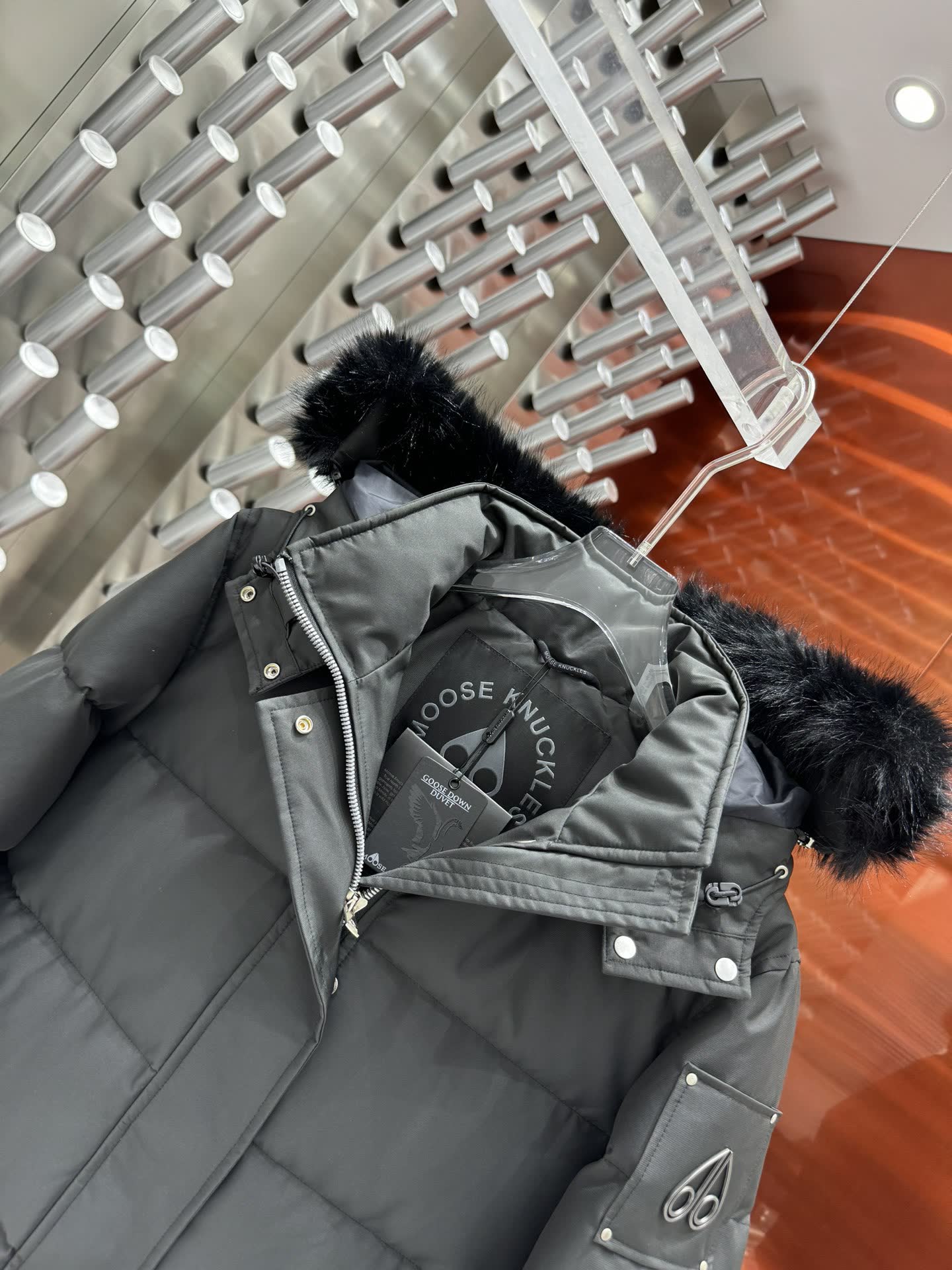 Moose Knuckles Quilted Down Parka Moose Knuckles Quilted Down Parka